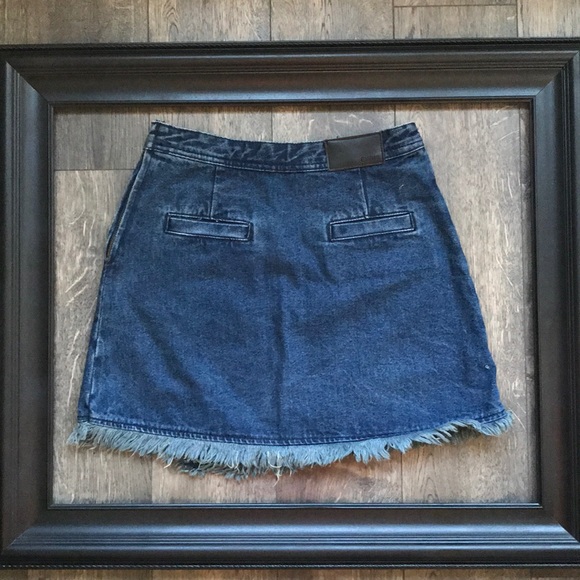 Denim wrap around skirt - Picture 2 of 2